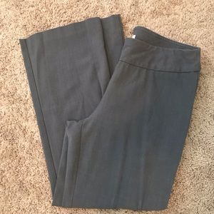 Grey dress pants.